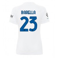 Inter Milan Nicolo Barella #23 Auswärtstrikot Frauen 2023-24 Kurzarm